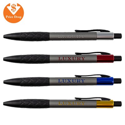 Twilightlux 2 Tone Metal Pen with Rubber Grip