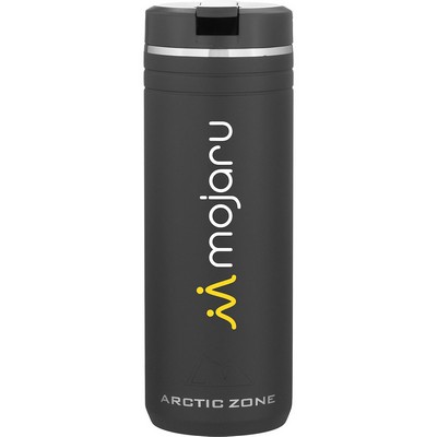 24 oz Arctic Zone Titan Thermal Hp Travel Tumbler (Black)